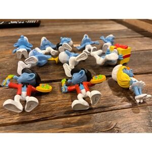 Smurf‎ lot of 11 figures